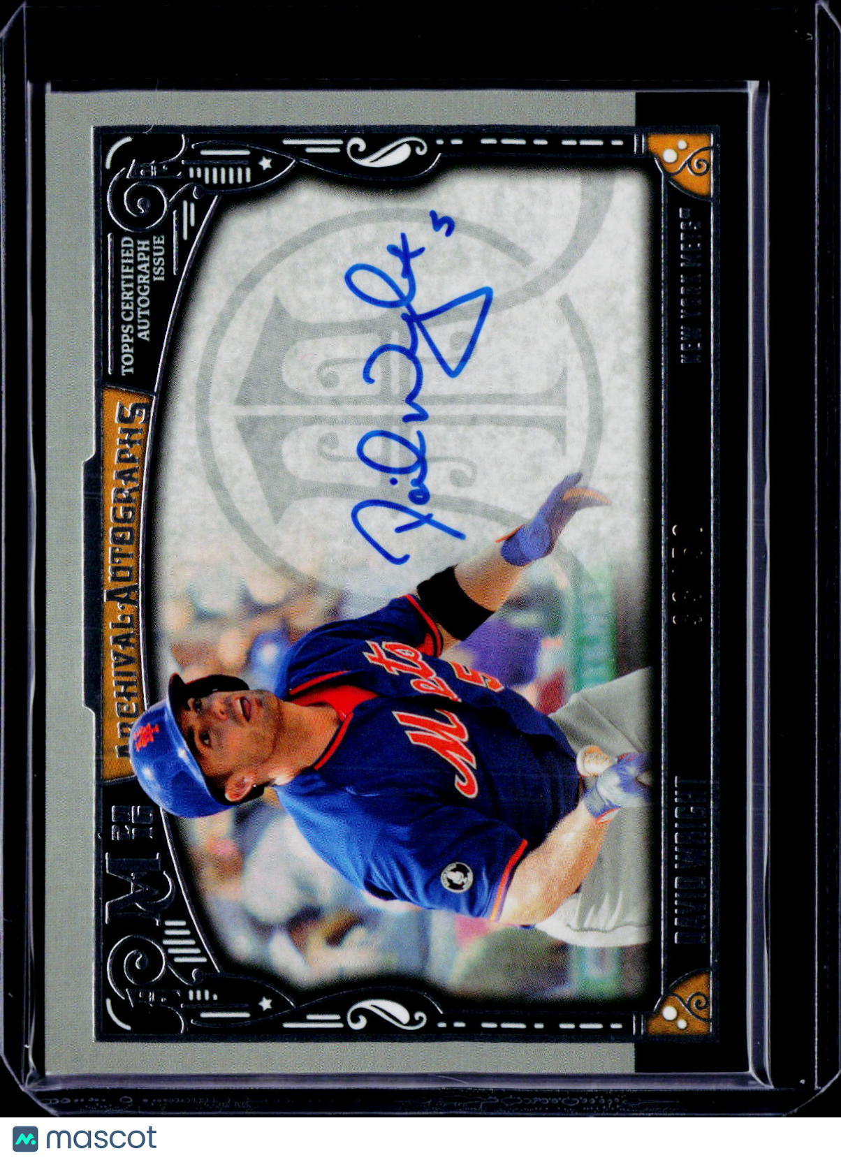 2016 Mueseum Collection David Wright Archival Auto 33/50