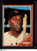 1962 Topps Willie McCovey 544 Poor Condition