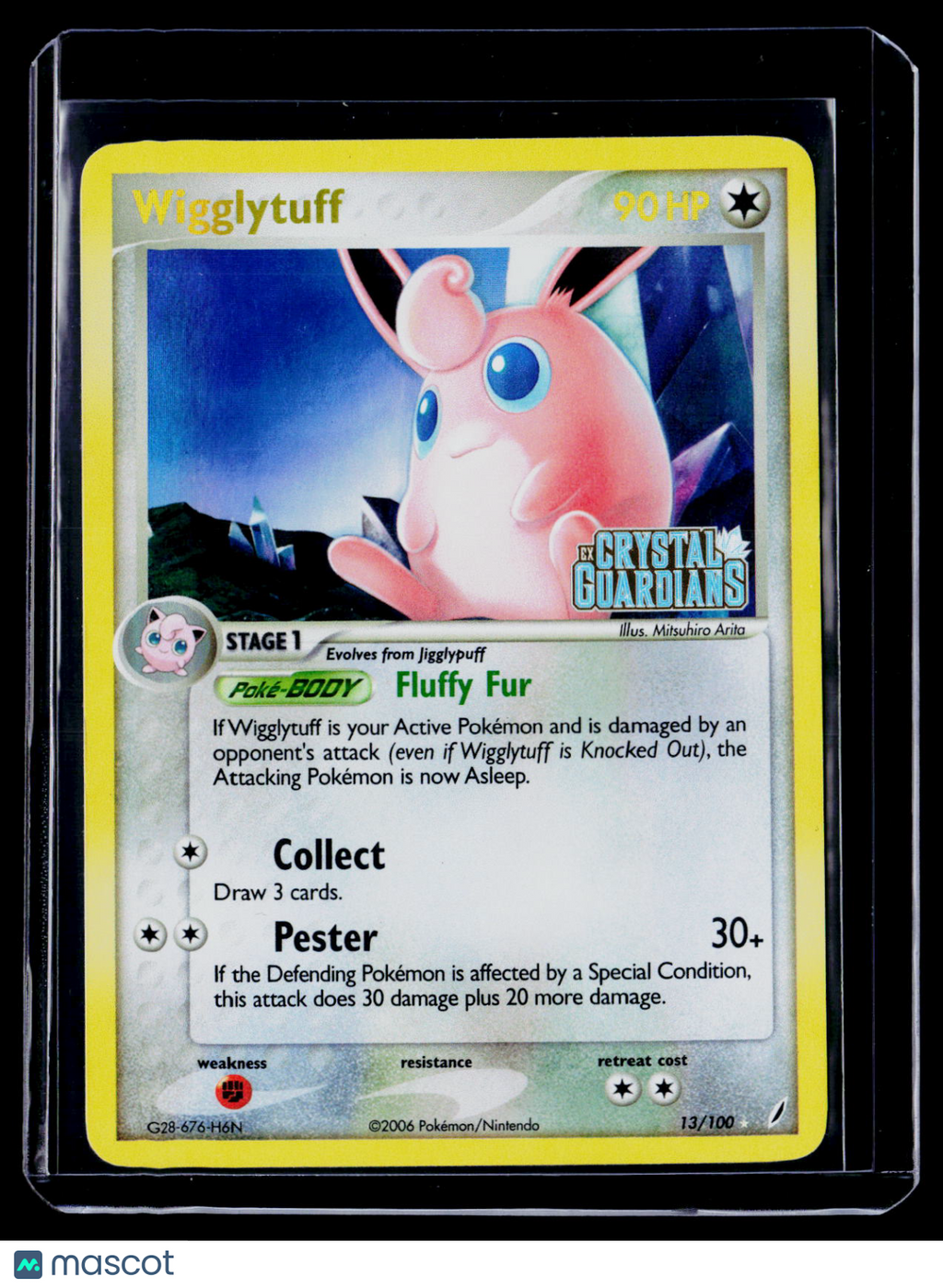 Pokemon Wigglytuff Crystal Guardians 13 100