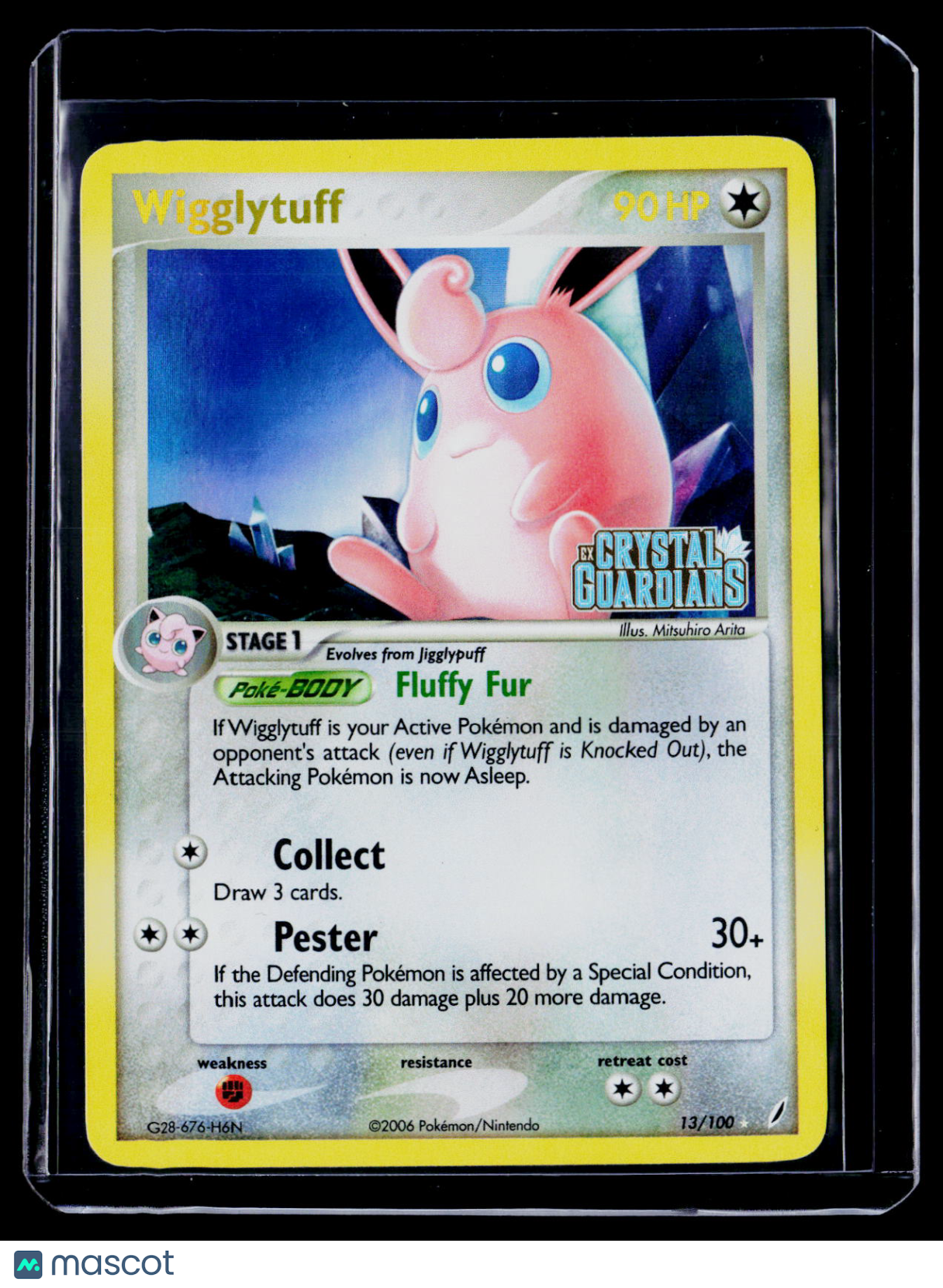 Pokemon Wigglytuff Crystal Guardians 13 100