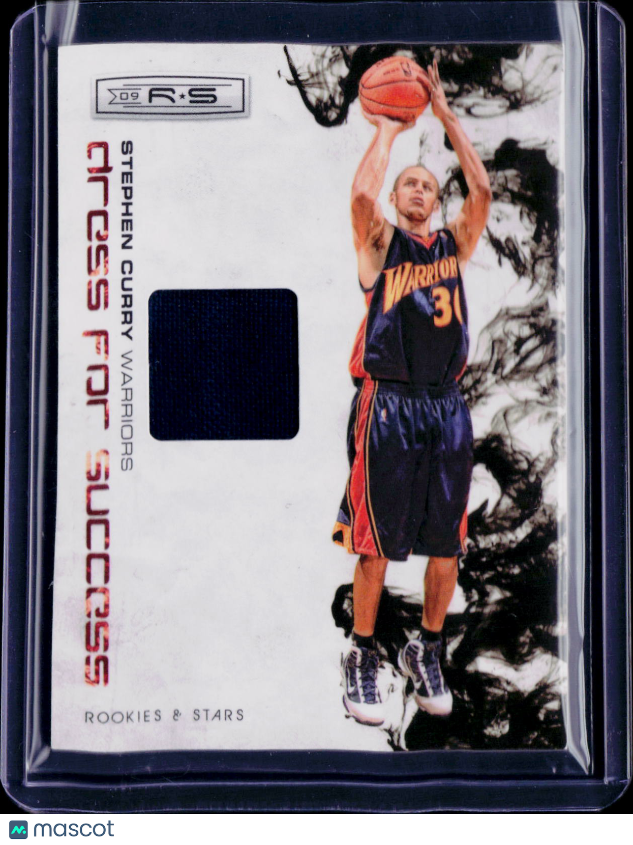 2009 Rookies And Stars Stephen Curry Dress For Success Patch 028/299 RC
