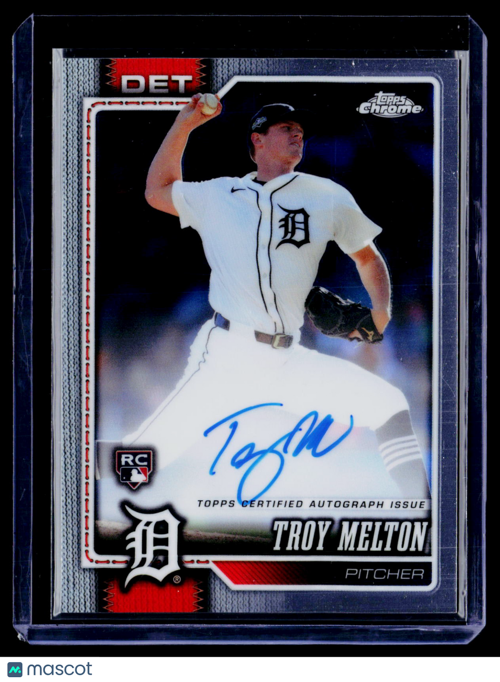 2026 Topps Chrome Troy Melton Rookie Auto RC