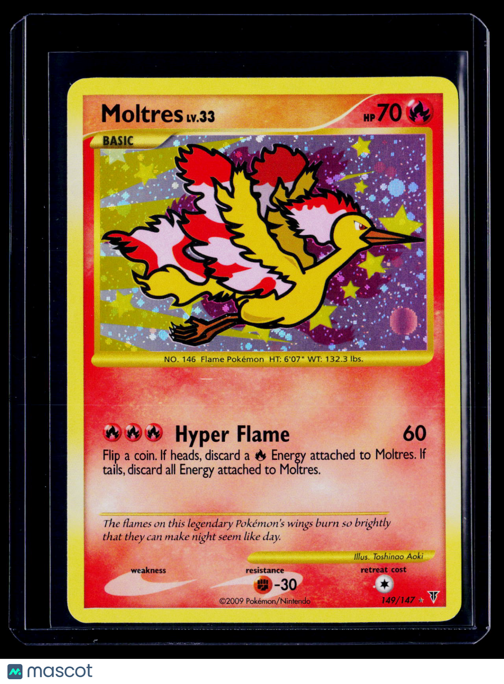 Pokemon Moltres Supreme Victors Holo 149