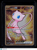 Pokemon Mew Ex 205 165 Metal Card