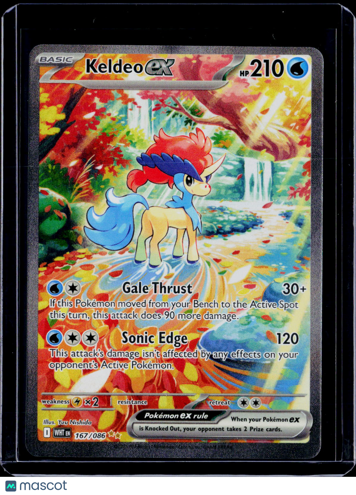 Pokemon Keldeo ex 167 086