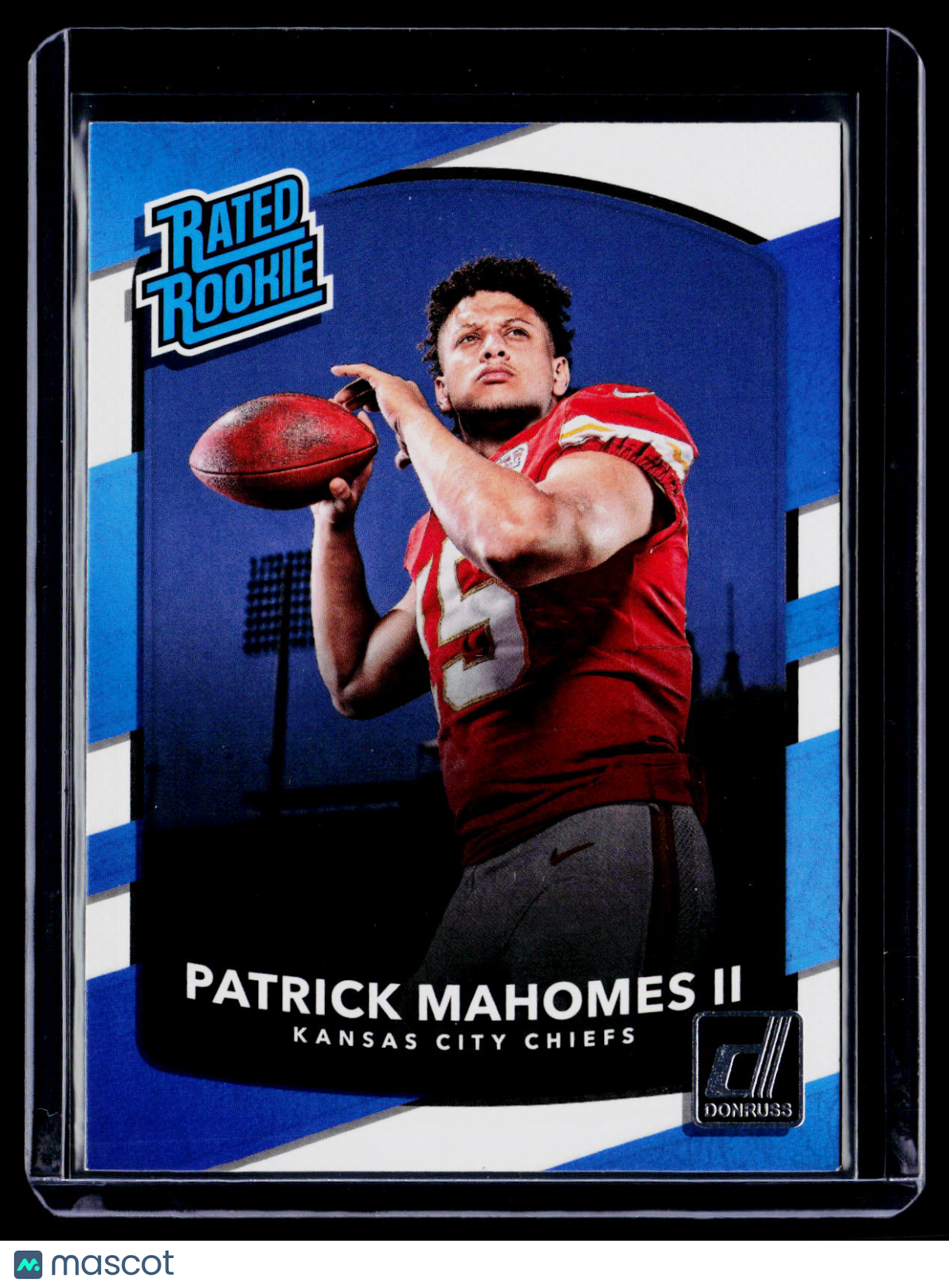 2017 Donruss Patrick Mahomes Rookie RC