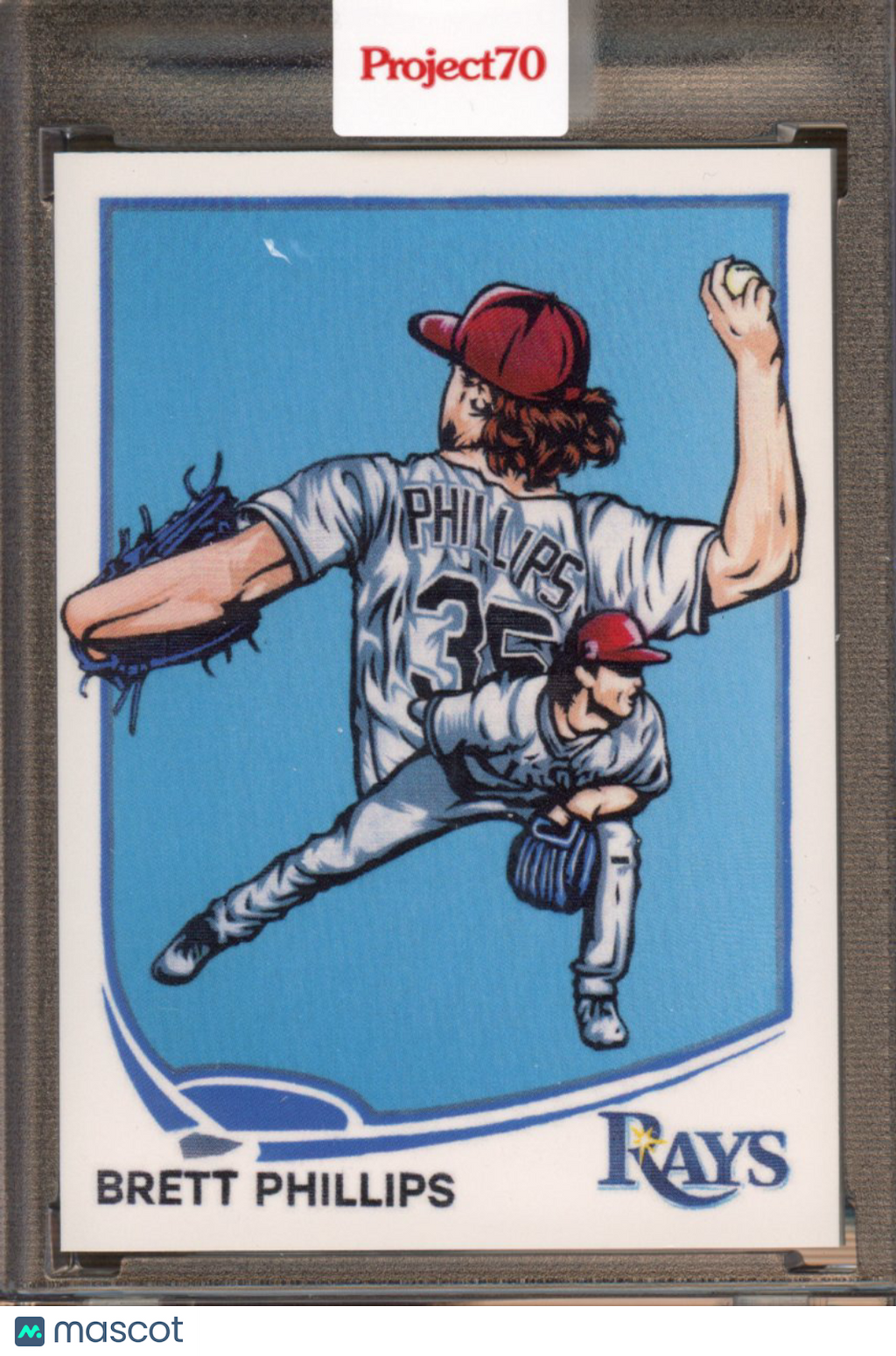 2021 Topps Project 70 Brett Phillps Blake Jamieson 383