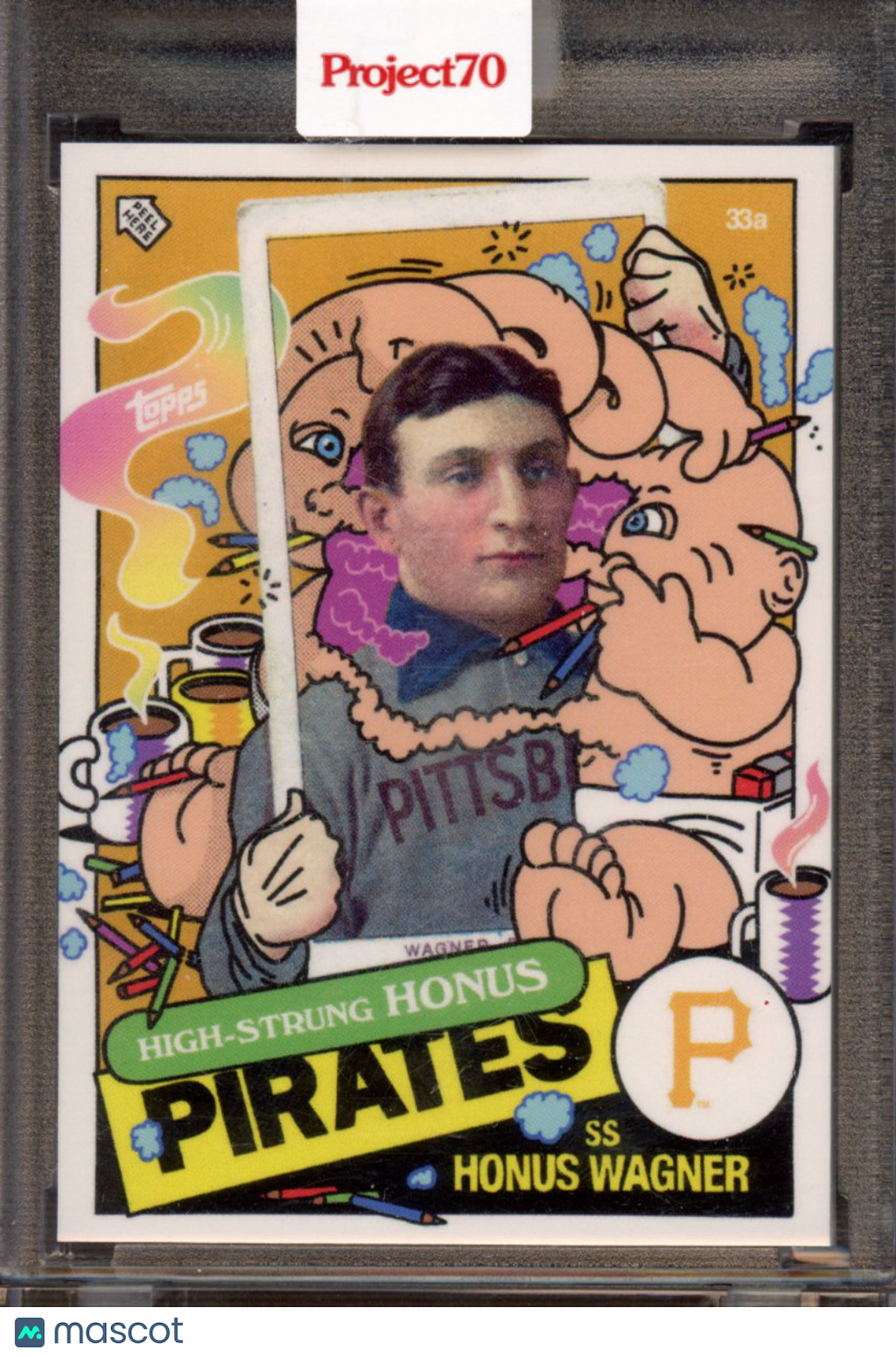 2021 Topps Project 70 Honus Wagner Ermsy 827