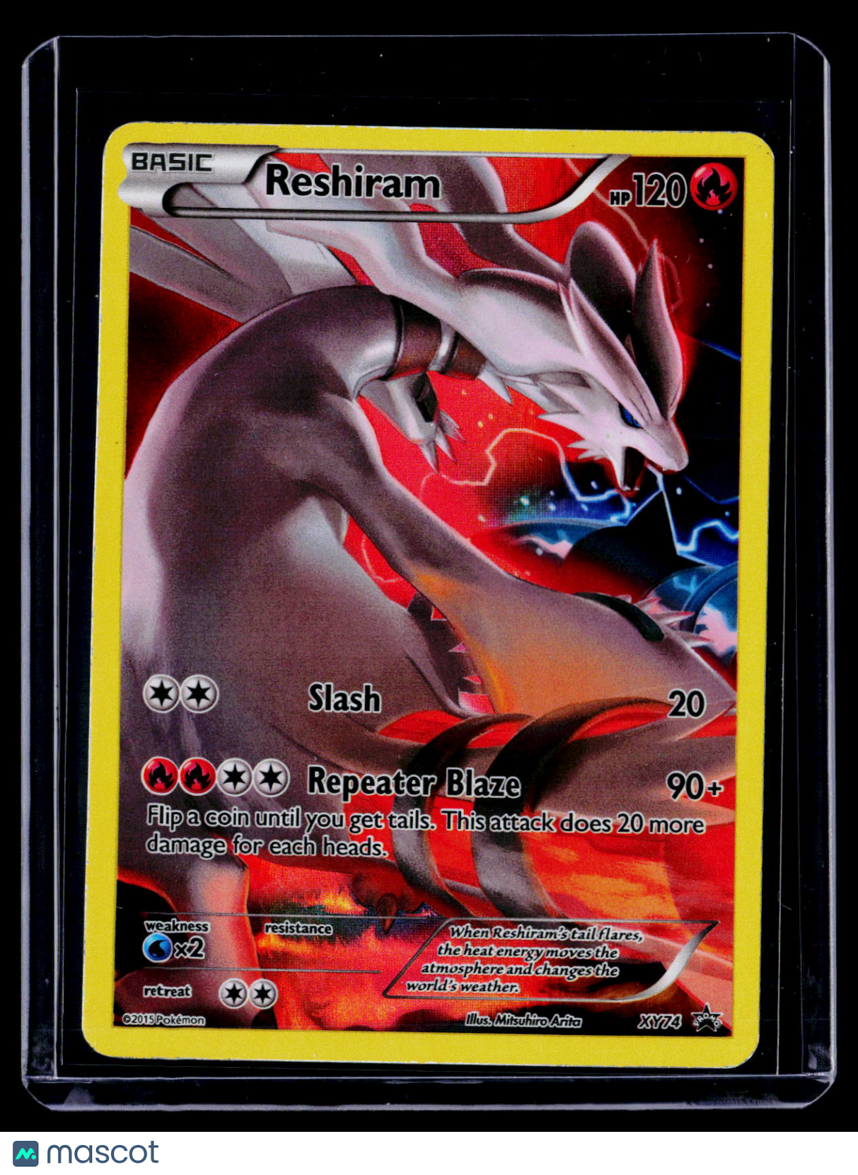 Pokemon Reshiram XY74 Promo