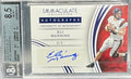 2016 Panini Immaculate Eli Manning Collegiate Blue POP 1 AUTO 4/5