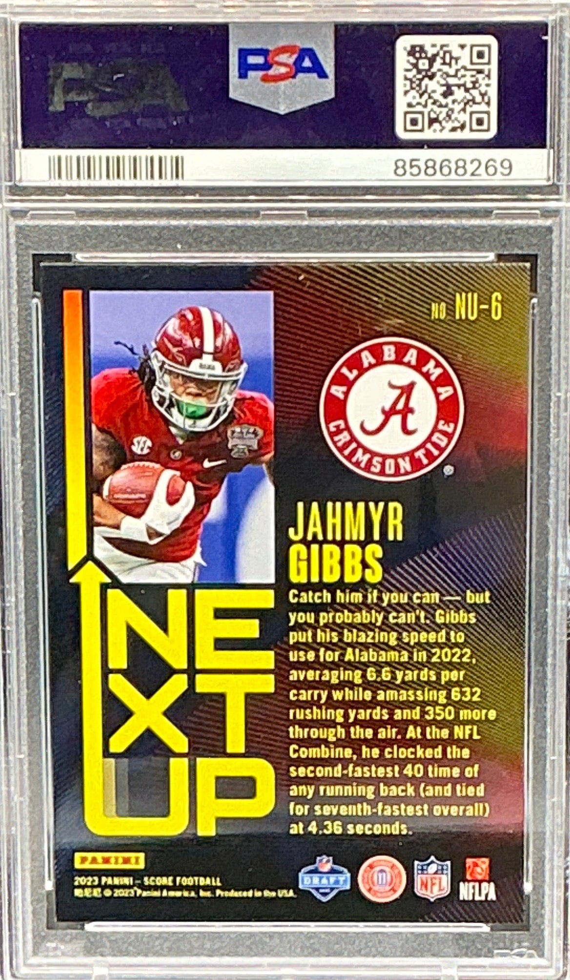 2023 Score Jahmyr Gibbs RC Next Up