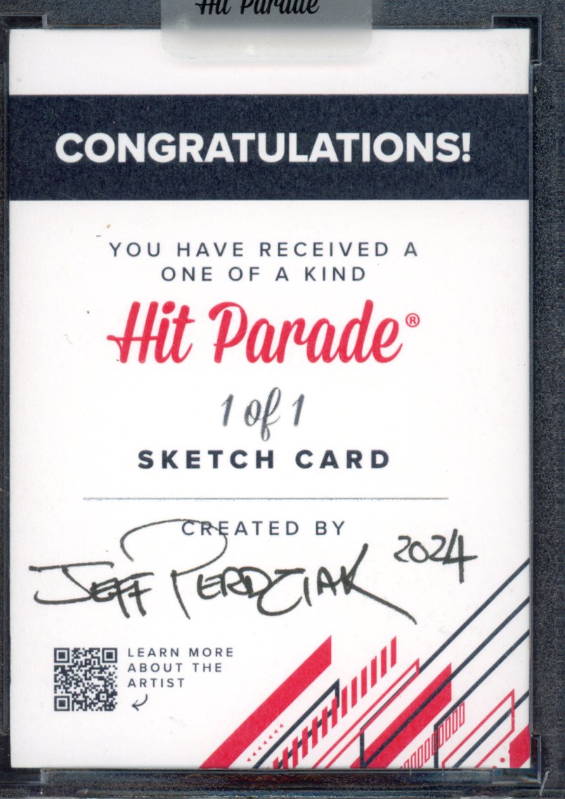 2024 Hit Parade Owen Wilson Sketch Card