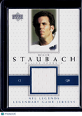 2001 Upper Deck Roger Staubach Legendary Game Jerseys Patch