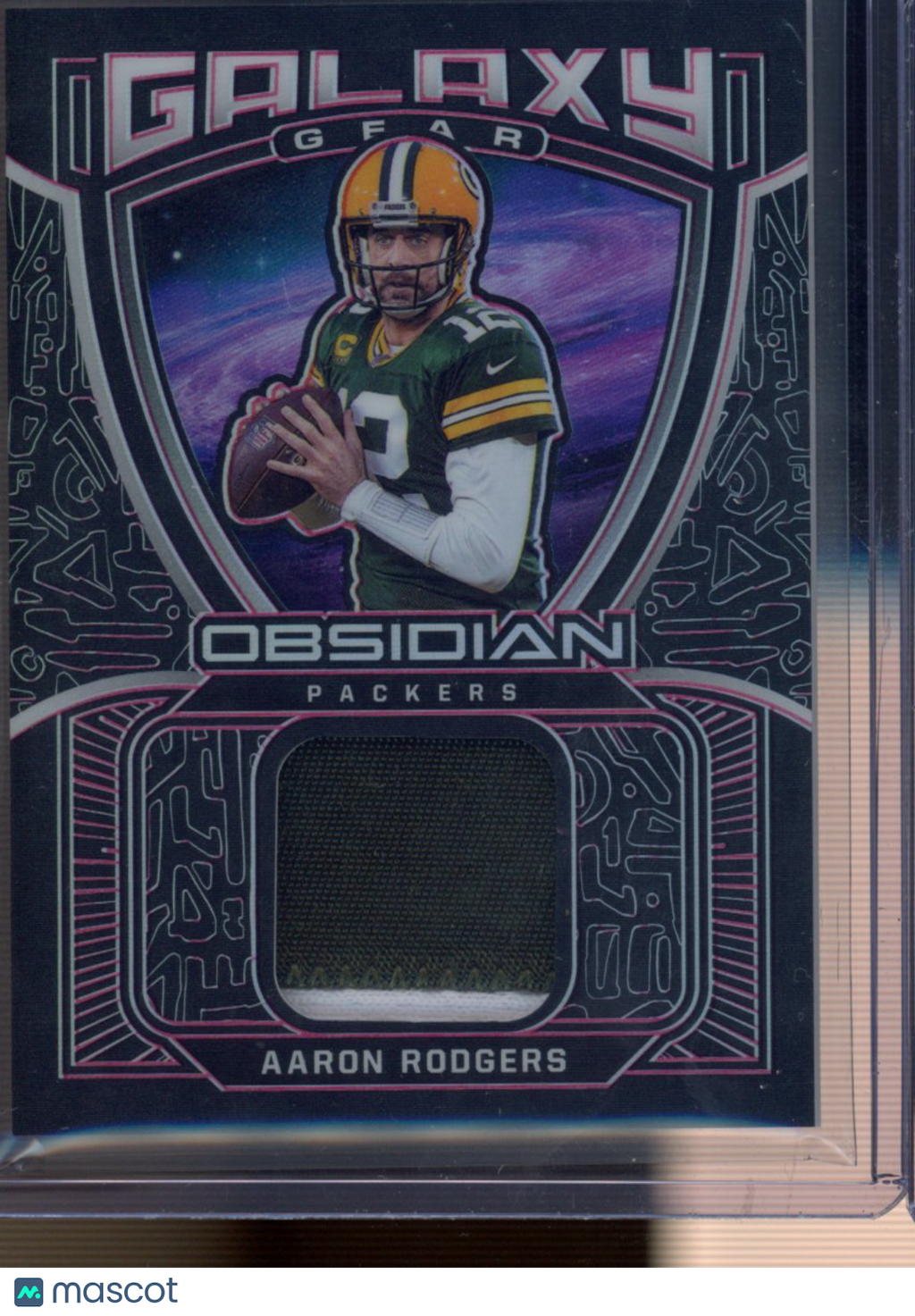 2021 Obsidian Aaron Rodgers Galaxy Gear Patch 5/5