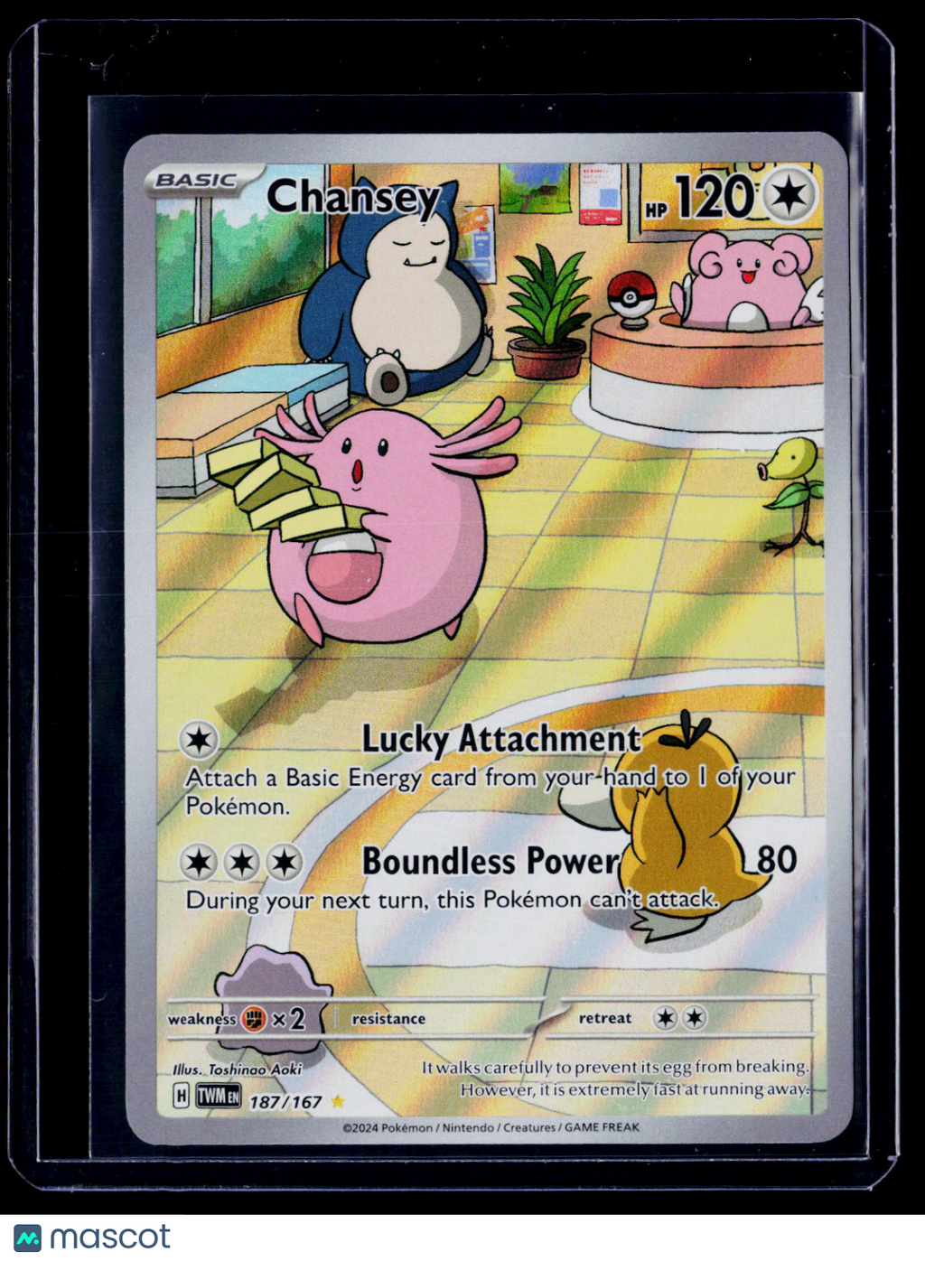 Pokemon Chansey 187/167