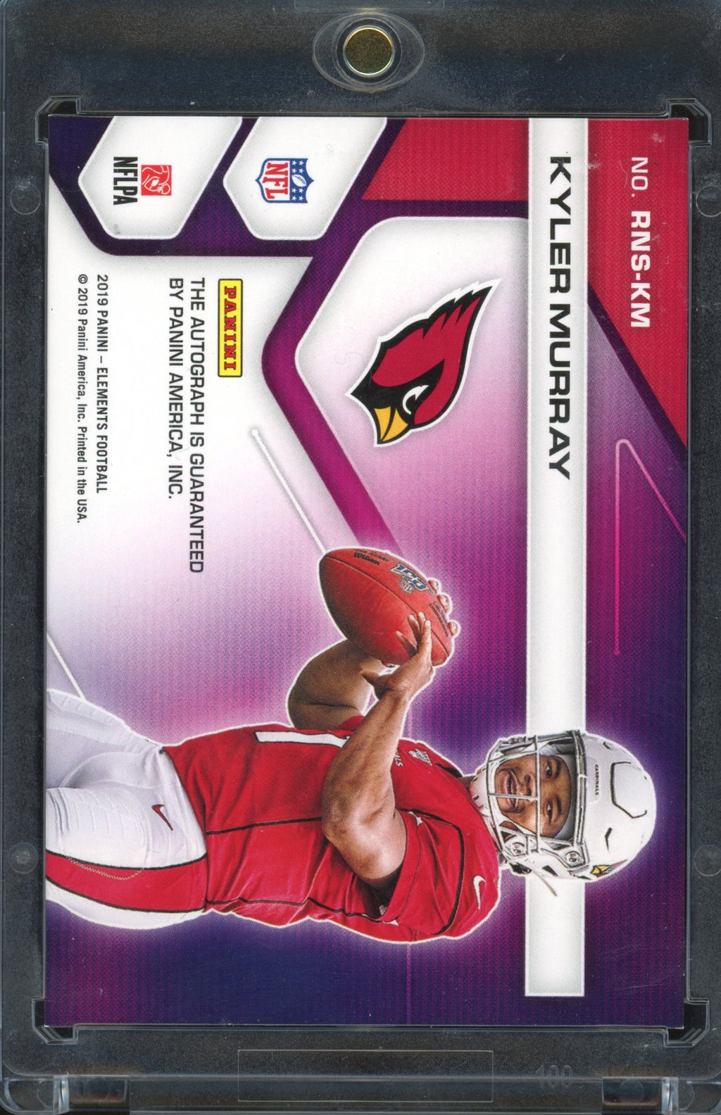 2019 Elements Kyler Murray Neon Signs Auto 09/15