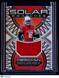 2024 Obsidian Marvin Harrison Jr. Rookie Solar Swatches Patch 68/99 RC