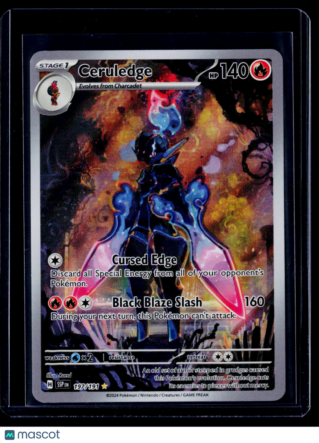 Ceruledge Ex Prismatic Evolutions