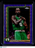 2025 Topps Chrome Update Kevin Garnett Purple Wave 15/75