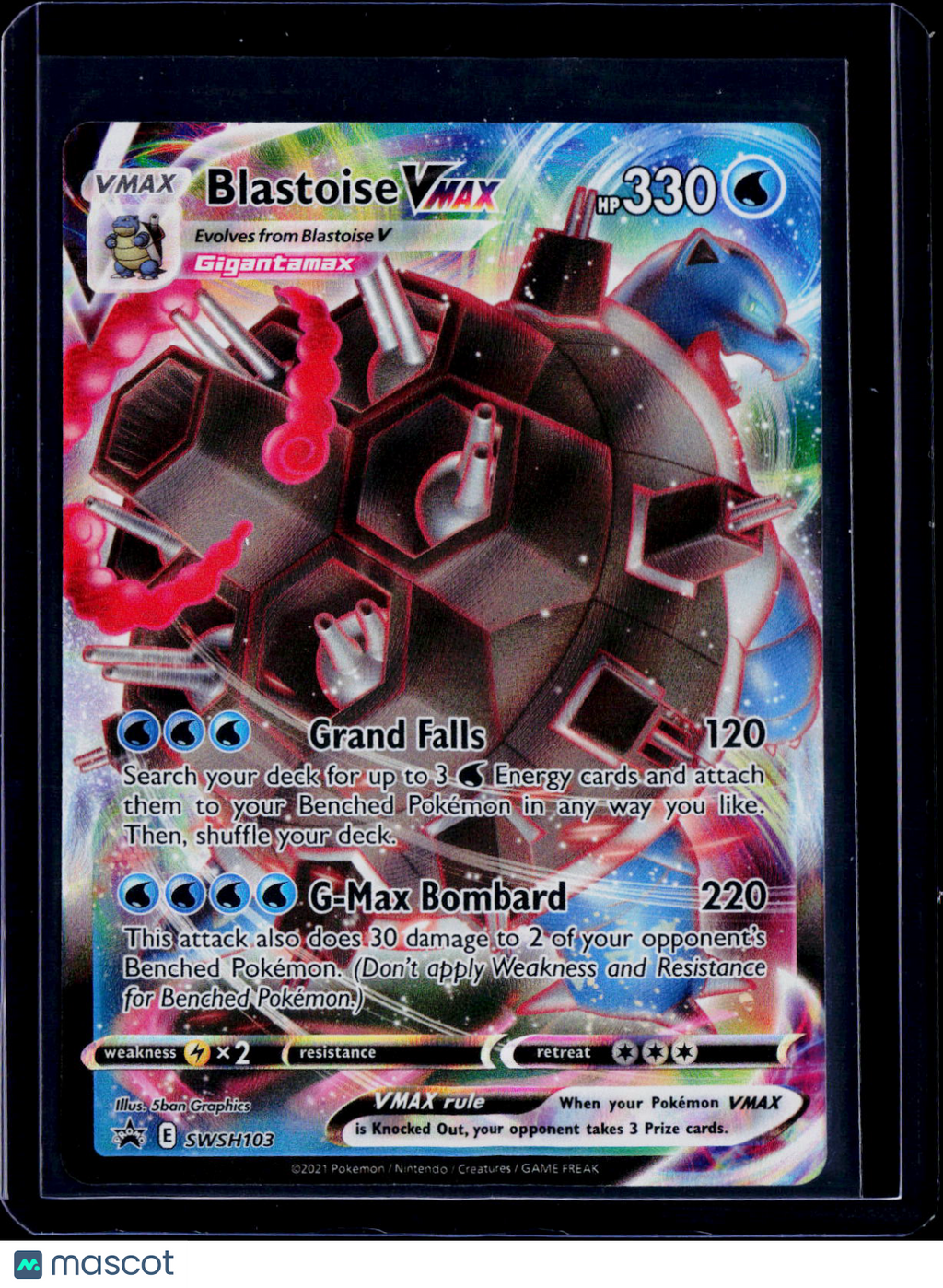 Blastoise VMAX Promo