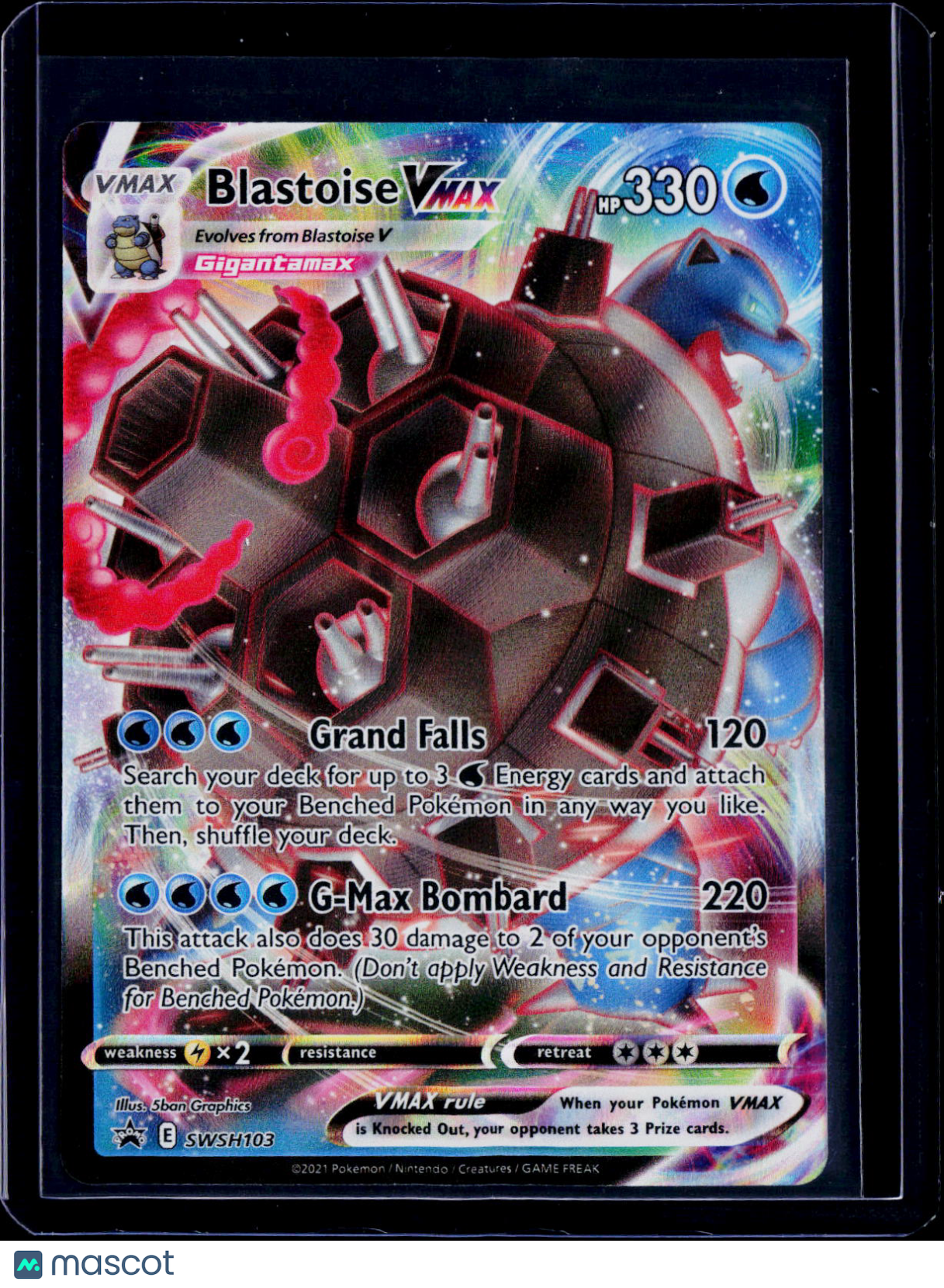 Blastoise VMAX Promo