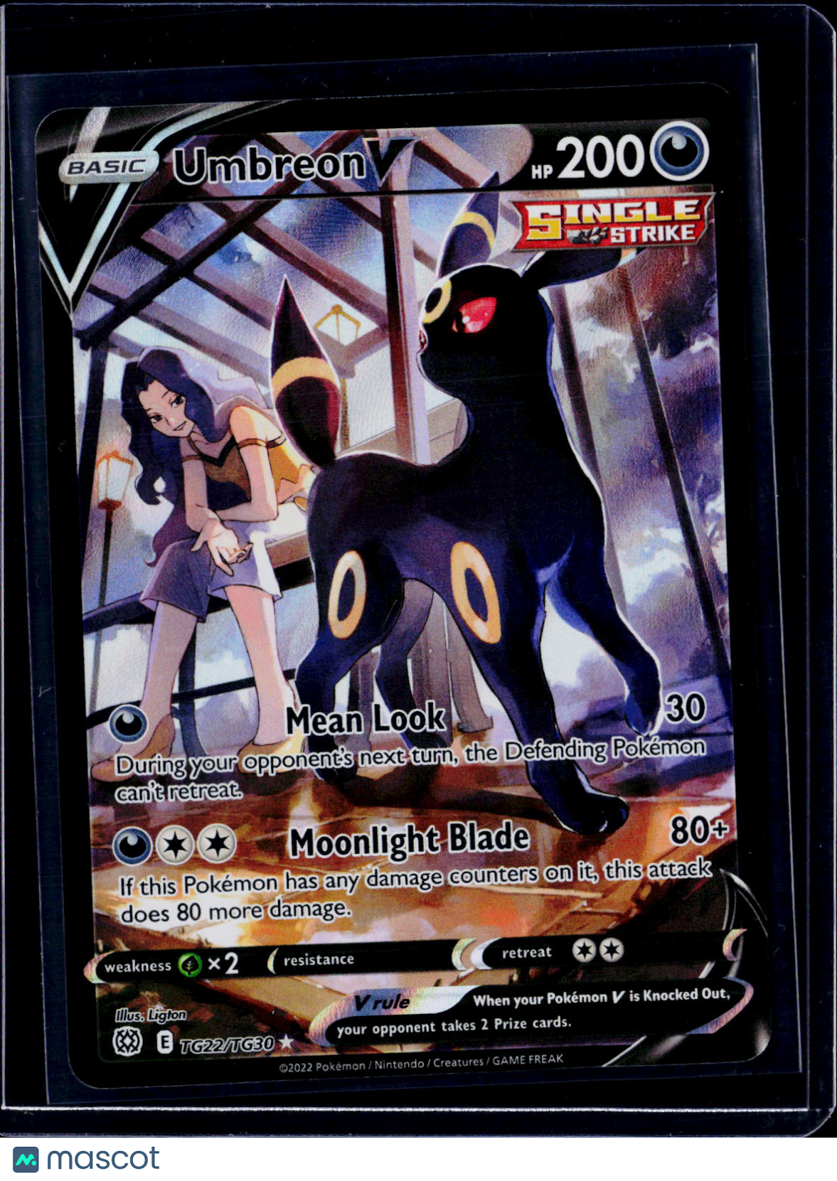 Umbreon V TG22 TG30