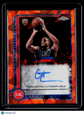 2025 Topps Chrome Sapphire Chaz Lanier Rookie Orange Auto 13/25