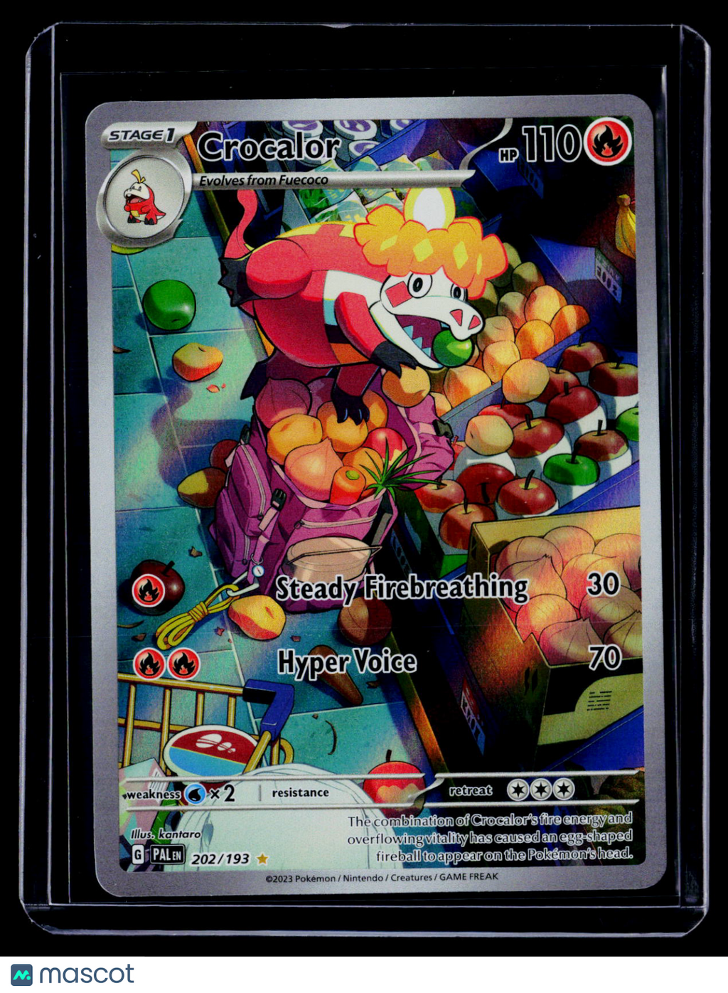 Pokemon Crocalor 202/193