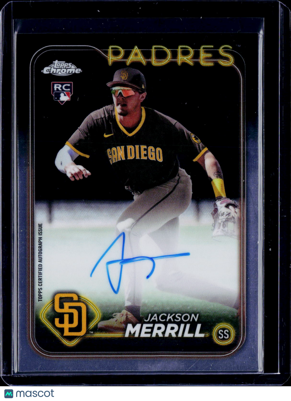 2024 Topps Chrome Jackson Merrill Rookie Autograph