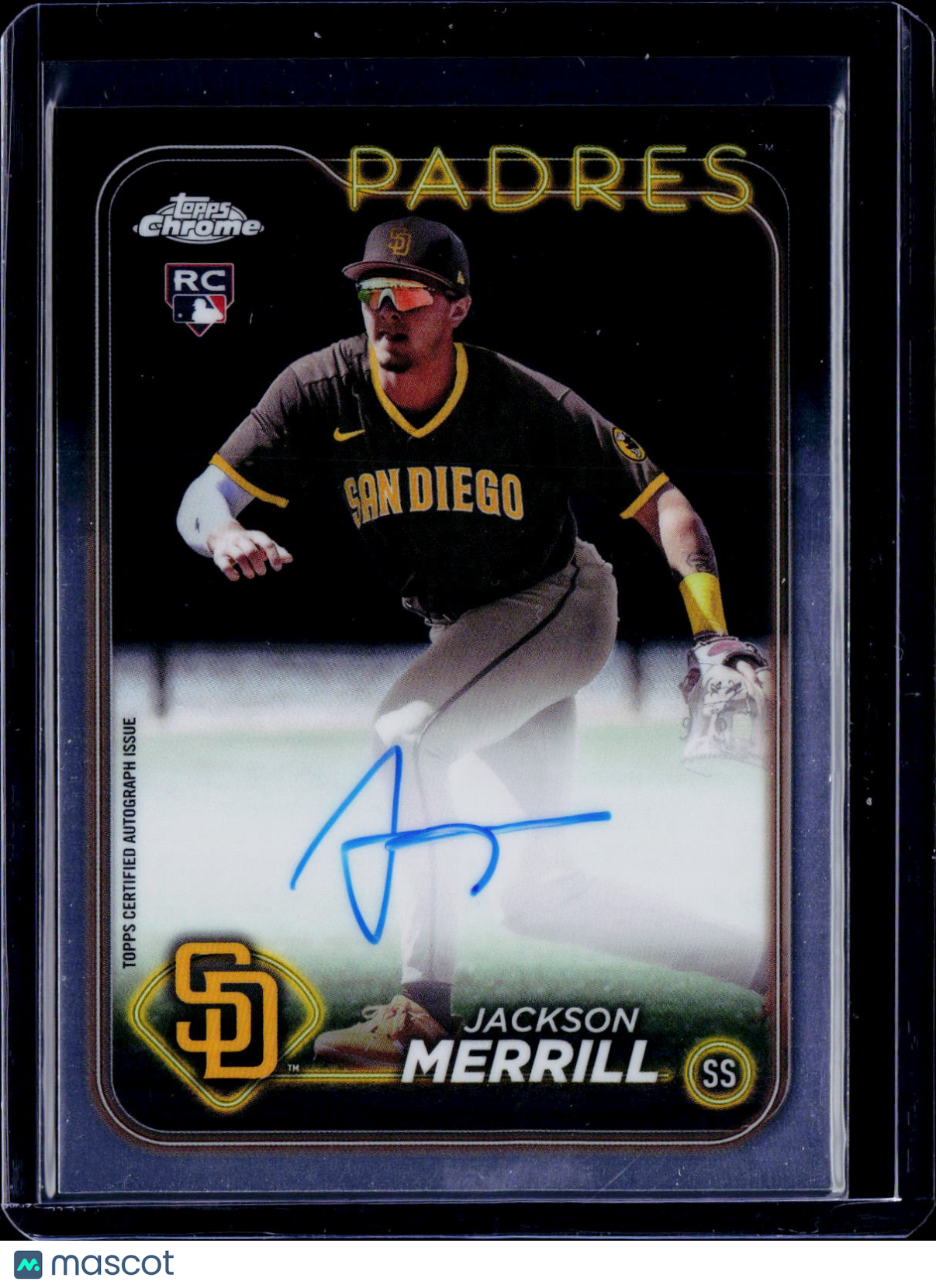 2024 Topps Chrome Jackson Merrill Rookie Autograph