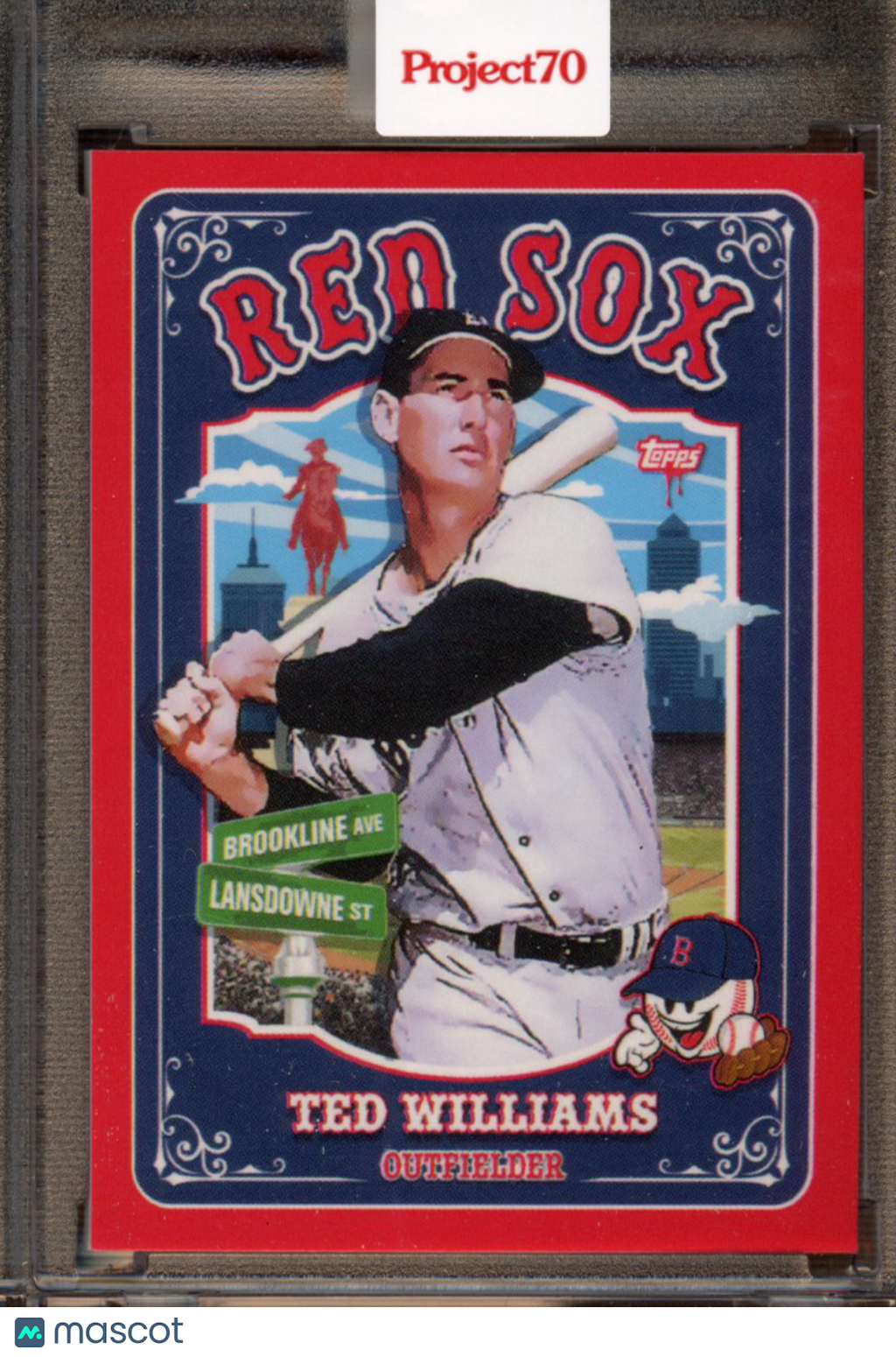 2021 Topps Project 70 Ted Williams Sket One 865
