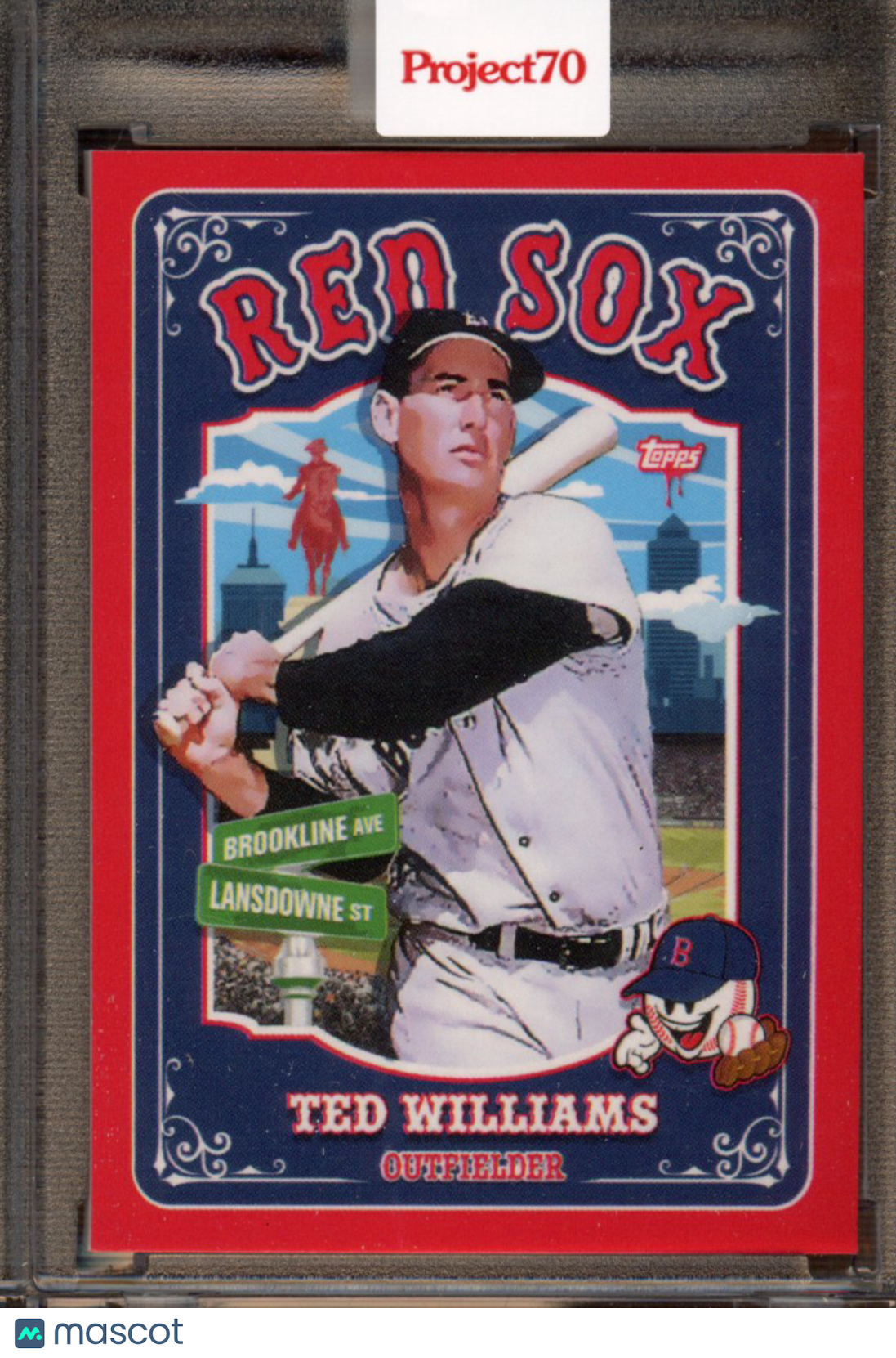 2021 Topps Project 70 Ted Williams Sket One 865