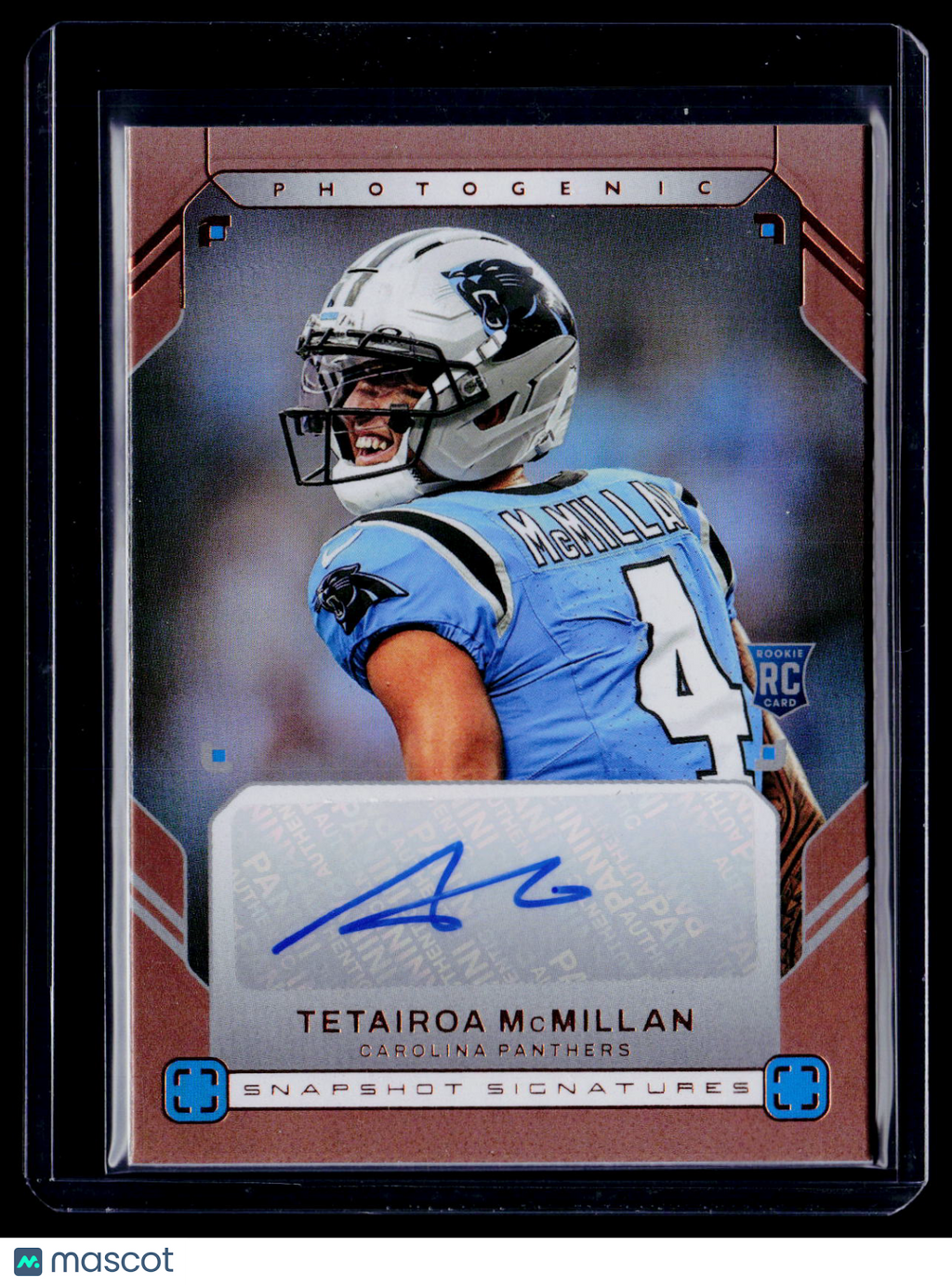 2025 Photogenic Tetairoa McMillan Rookie Auto RC