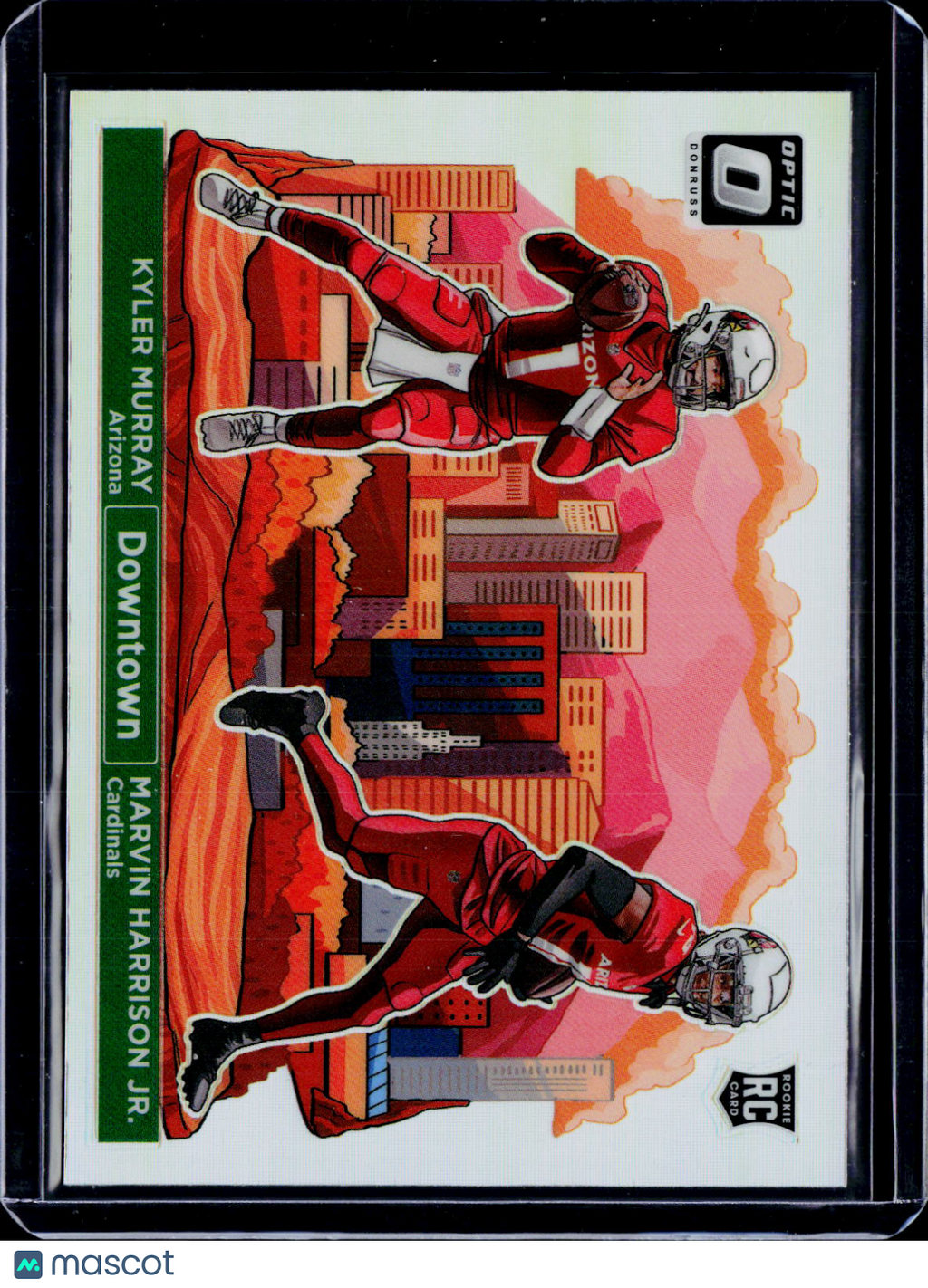 2024 Donruss Optic Kyler Murray Marvin Harrison Jr Dual Downtown