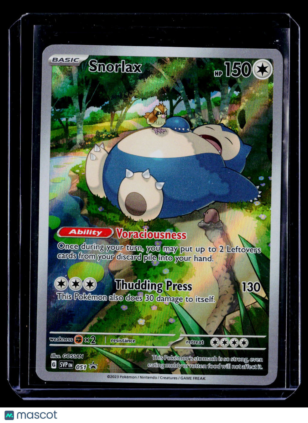 Pokemon Snorlax 051 Promo