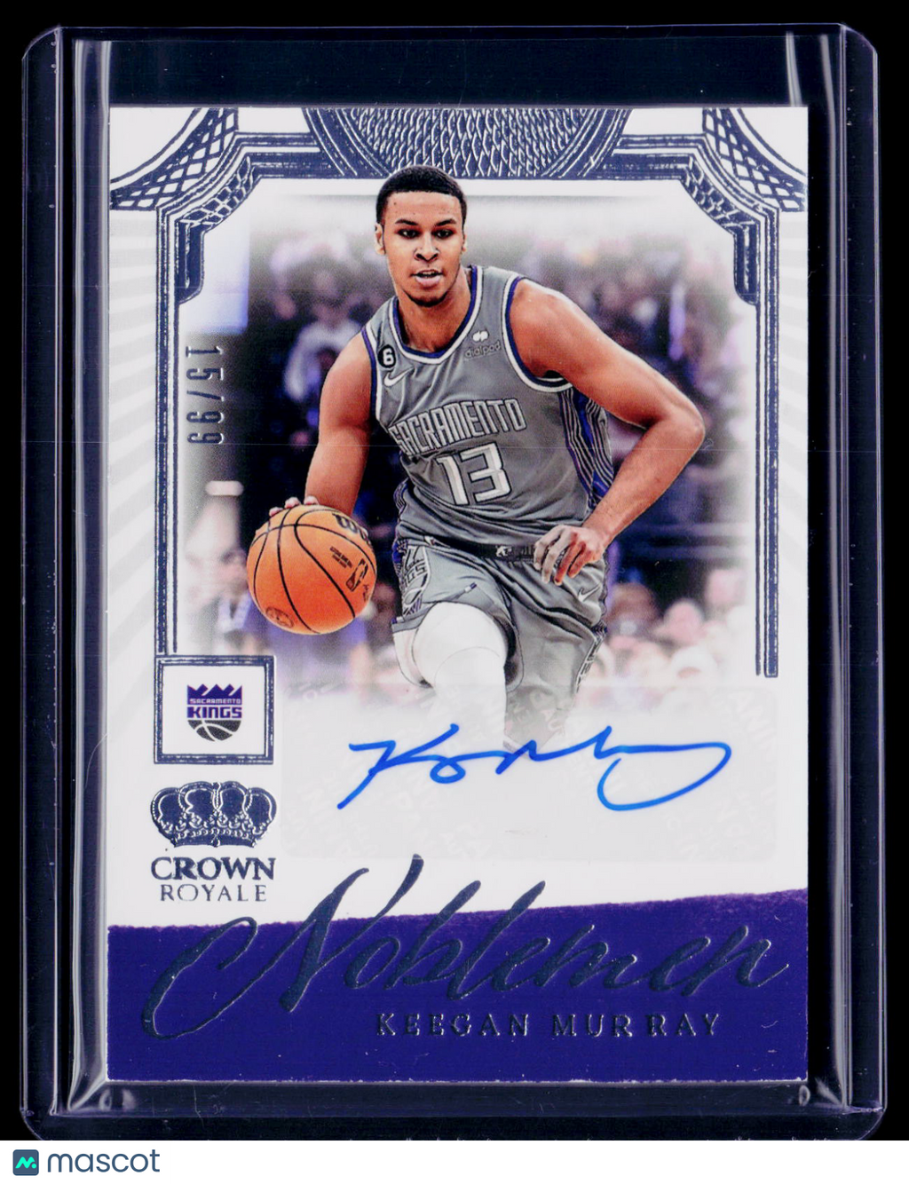 2023-24 Crown Royale Keegan Murray Auto 15/99