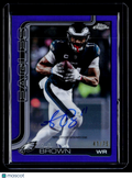 2025 Topps Chrome A.J. Brown Purple Auto 41/75