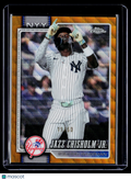 2026 Topps Chrome Jazz Chisholm Jr. Gold Wave Refractor 19/50