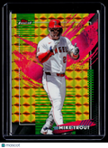 2026 Topps Finest Mike Trout Gold Geometric 11/50