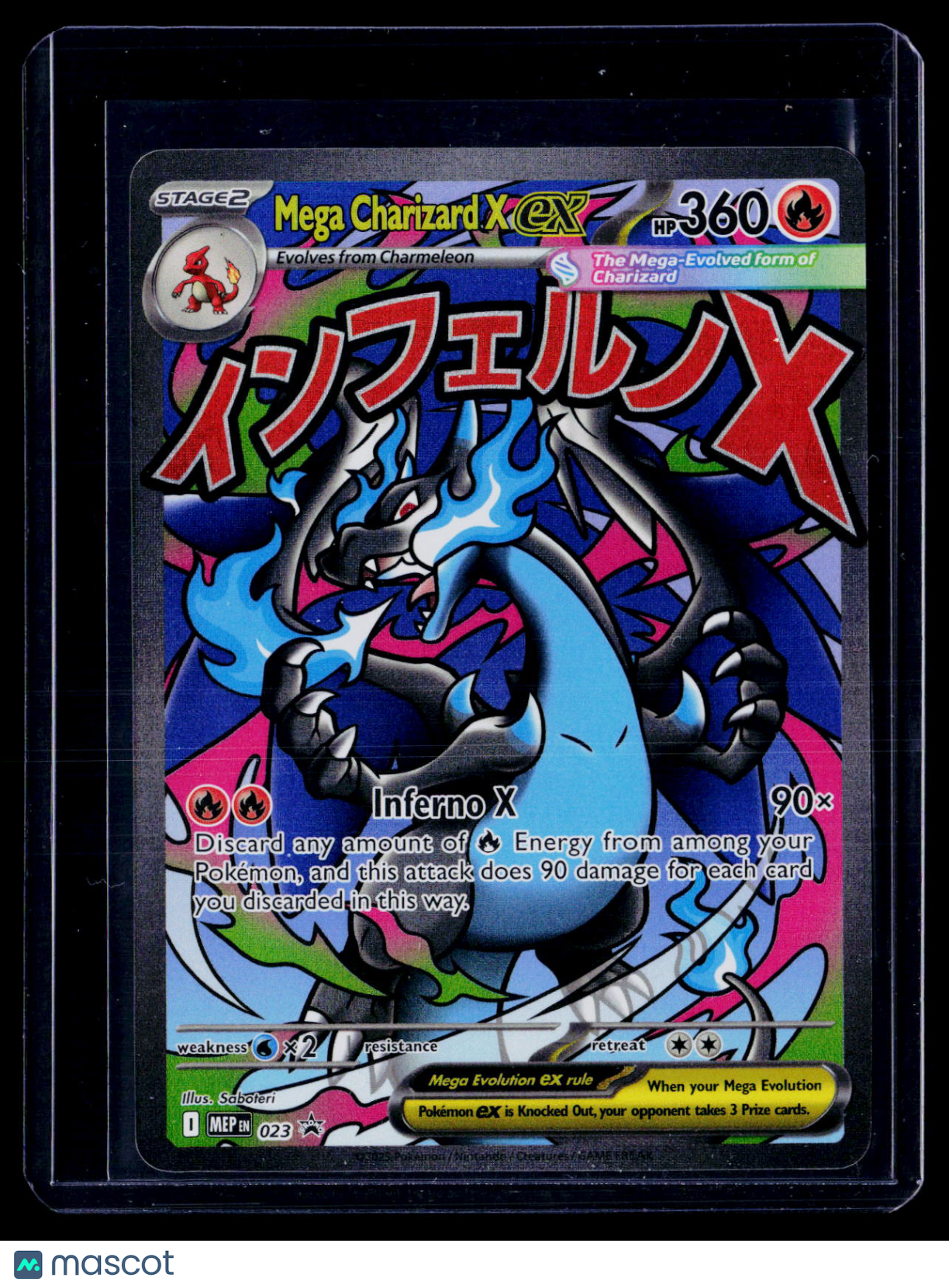 Pokemon Mega Charizard X EX 23 Promo