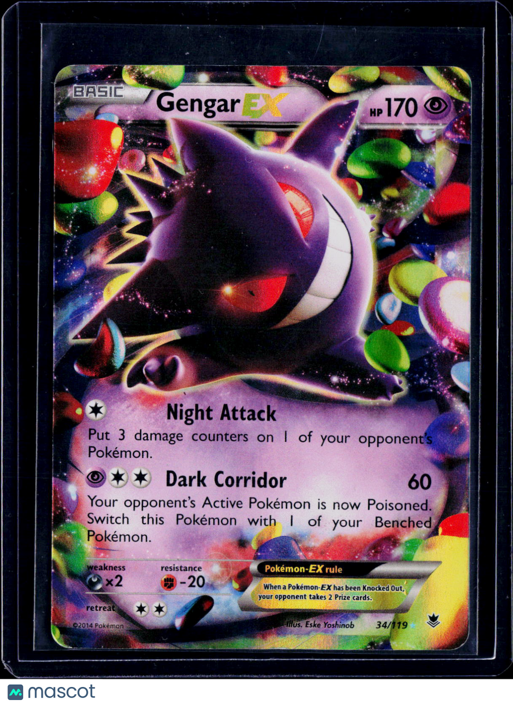 Gengar EX 34/119