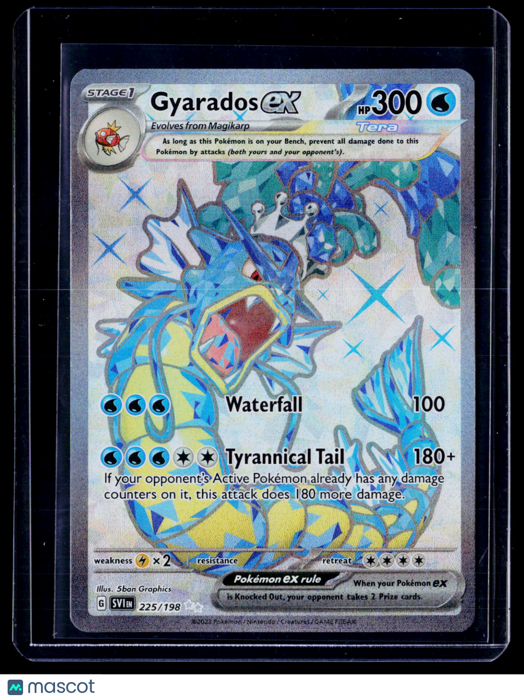 Pokemon Gyarados EX 225 198