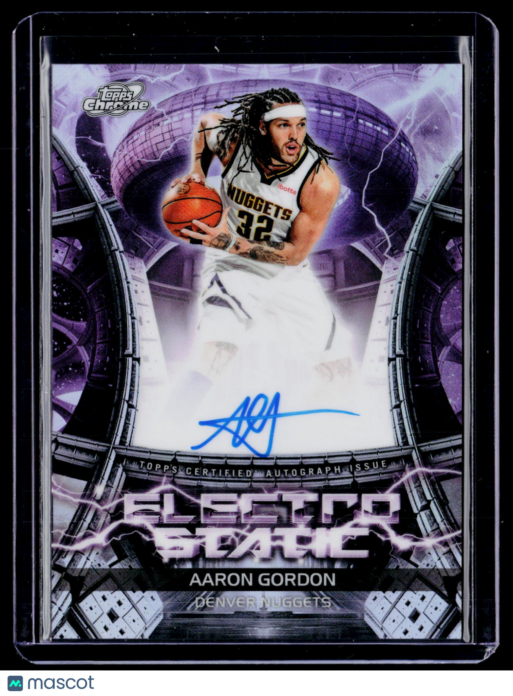 2025 Topps Chrome Update Aaron Gordon Electro Static Auto