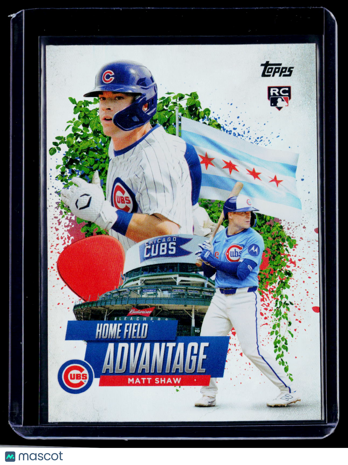 2025 Topps Update Matt Shaw Rookie Home Field Advantage RC