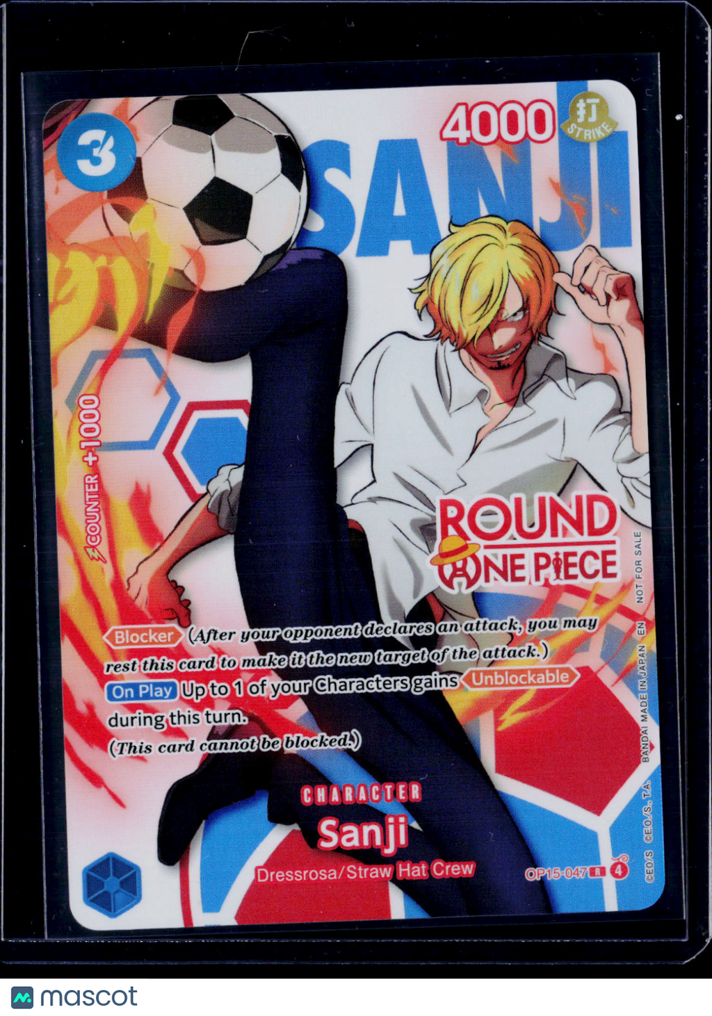 One Piece Sanji (Round 1 Promo) OP15-047