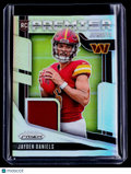 2024 Prizm Jayden Daniels Rookie Silver Patch RC