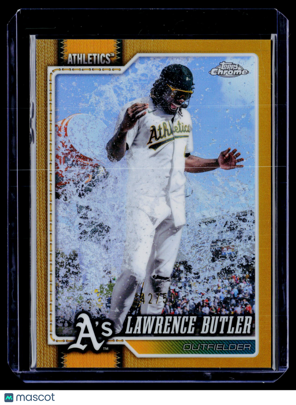 2026 Topps Chrome Lawrence Butler Gold Image Variation 42/50