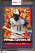 2021 Topps Project 70 Ronald Acuna Jr. Sket One 726