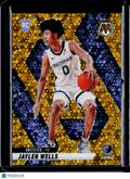 2024-25 Mosaic Jaylen Wells Gold Disco 03/10 RC