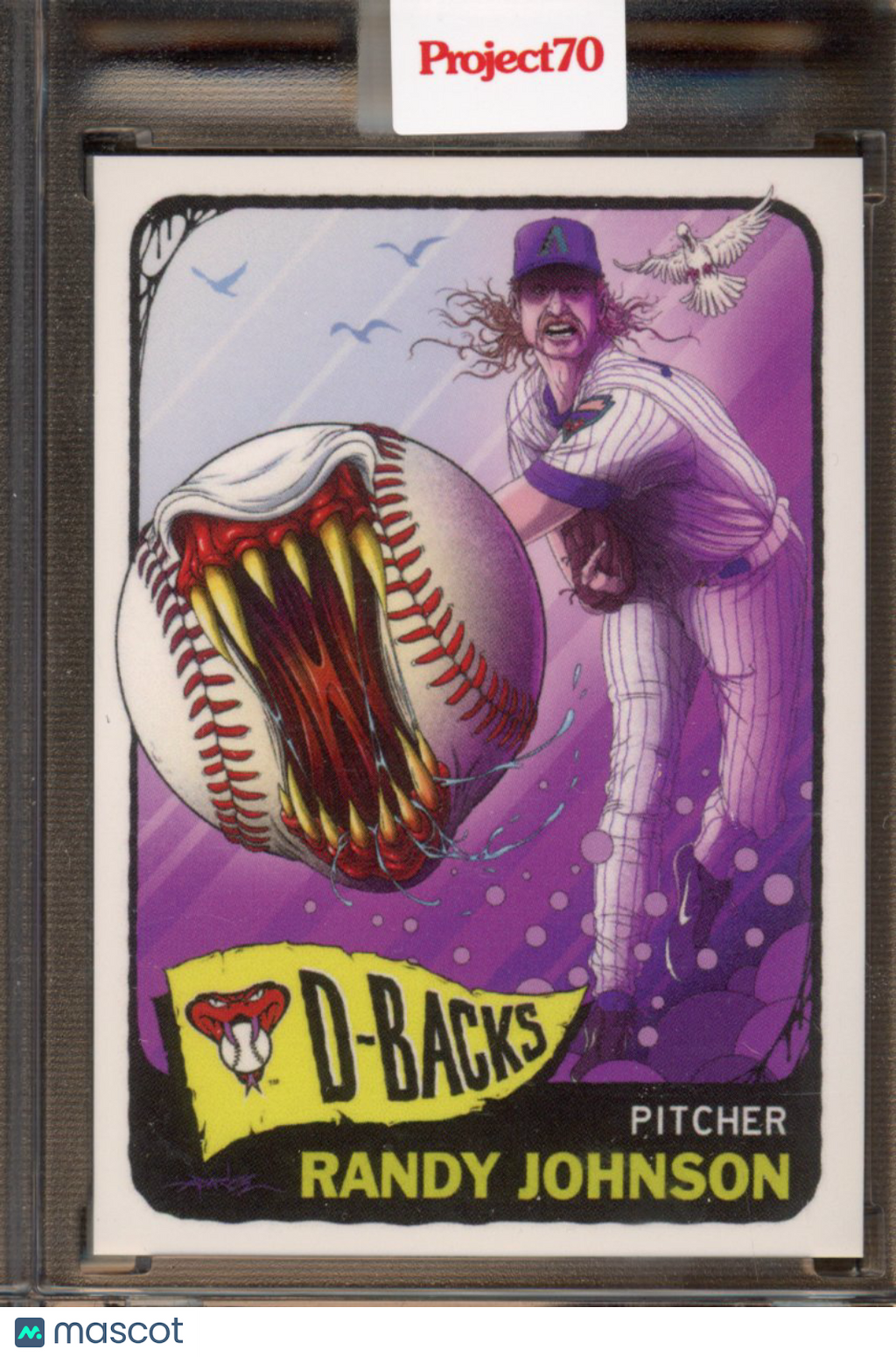 2021 Topps Project 70 Randy Johnson Alex Pardee 214